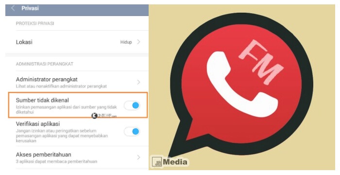 Cara Menginstal FM WA 8.60 Pada Perangkat Anda