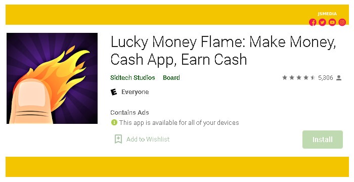 Cara Download Lucky Money Flame