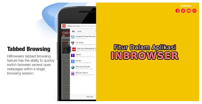 Fitur Dalam Aplikasi InBrowser