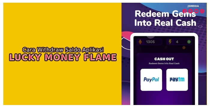 Cara Withdraw Saldo Aplikasi Lucky Money Flame