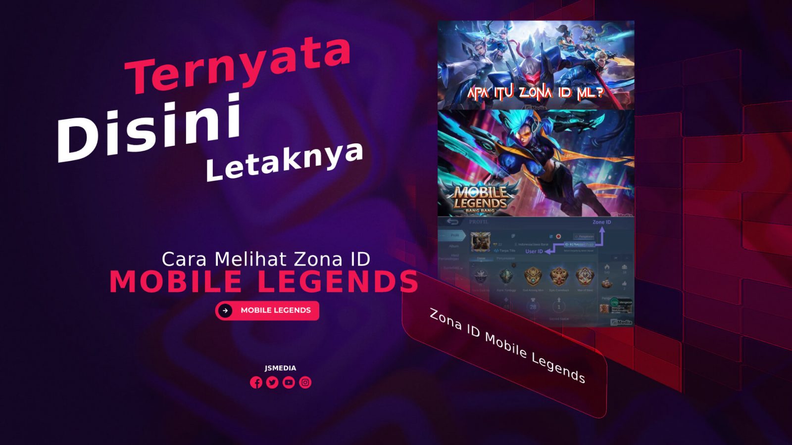 Cara Melihat Zona ID Akun Mobile Legends