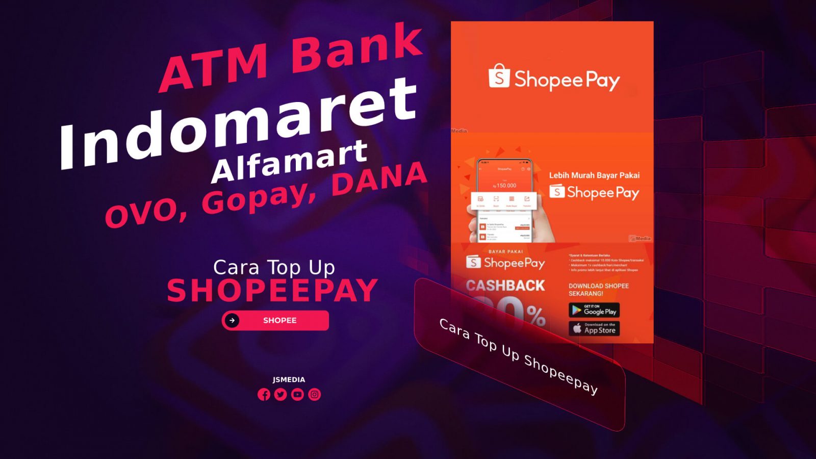 Cara Top Up Shopeepay