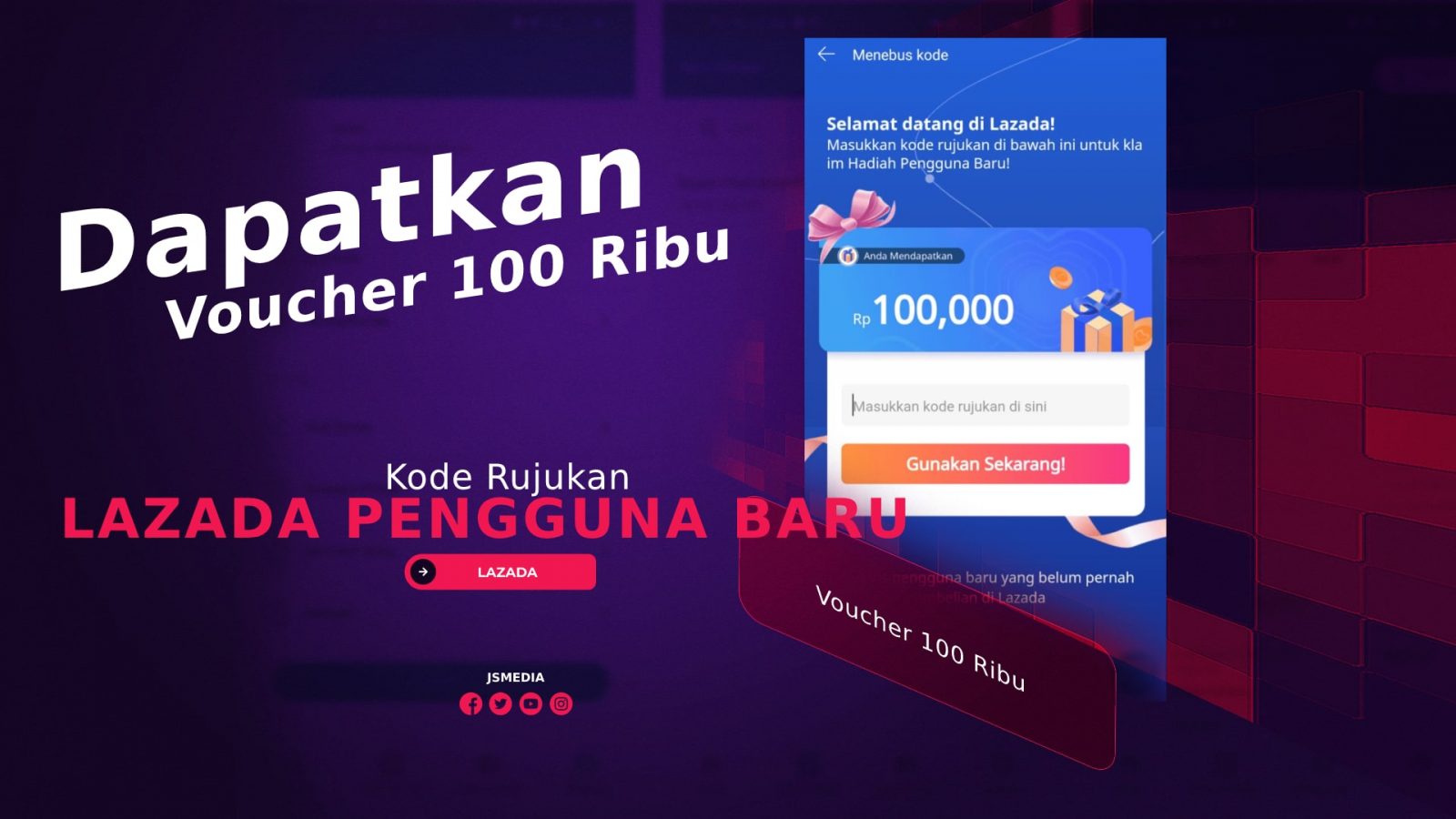 Kode Rujukan Lazada Pengguna Baru