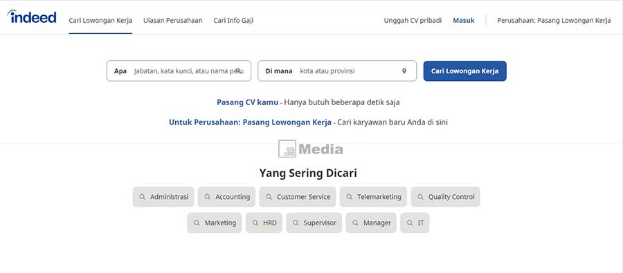 Aplikasi Cari Loker Online