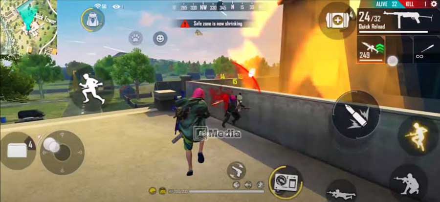 Teknik Menembak di Free Fire