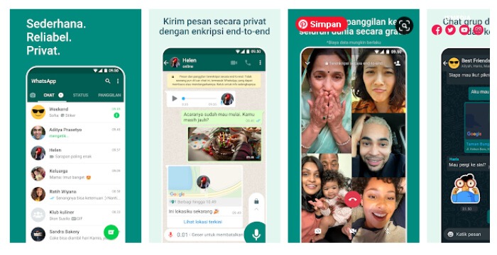 Update WhatsApp Meta di Playstore