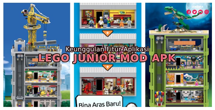 Keunggulan Fitur Aplikasi Lego Junior Versi Mod