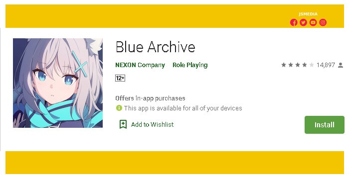 Cara Download Blue Archive Global
