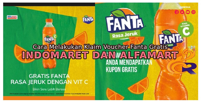 Cara Melakukan Klaim Voucher Fanta Gratis Indomaret dan Alfamart