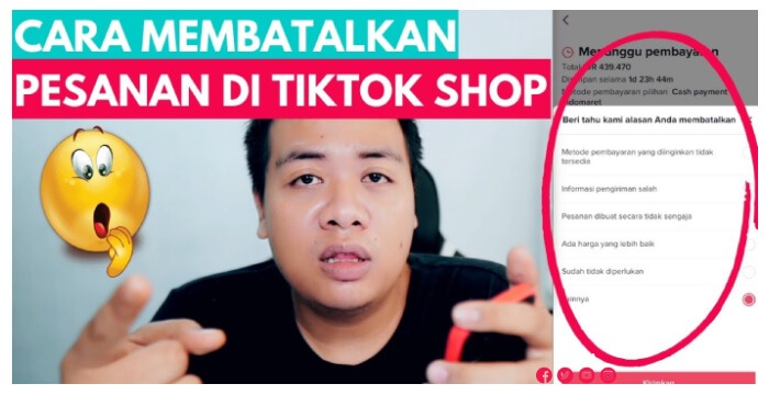 Cara Membatalkan Pesanan Di TikTok Shop