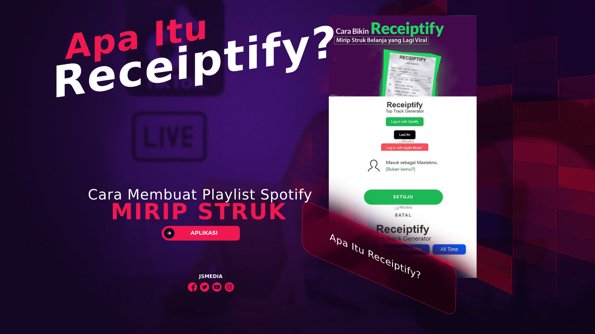 Apa Itu Receiptify? Cara Membuat Playlist Spotify Mirip Struk