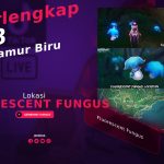 Lokasi 168 Jamur Biru Fluorescent Fungus Genshin Impact 2.2