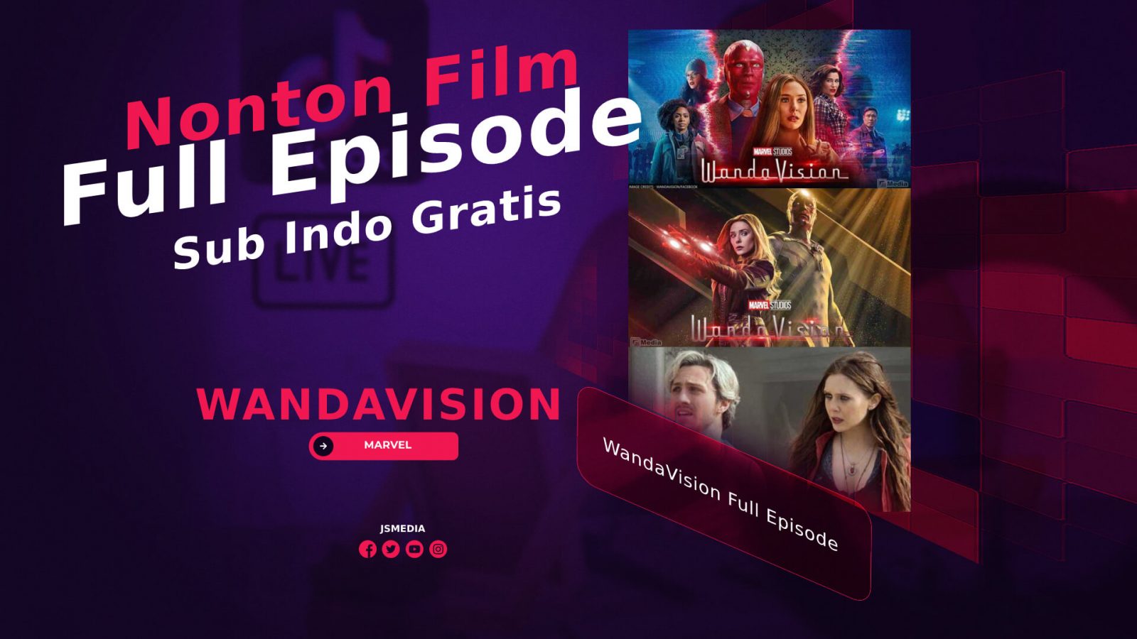 Nonton Film WandaVision Full Episode Sub Indo Gratis
