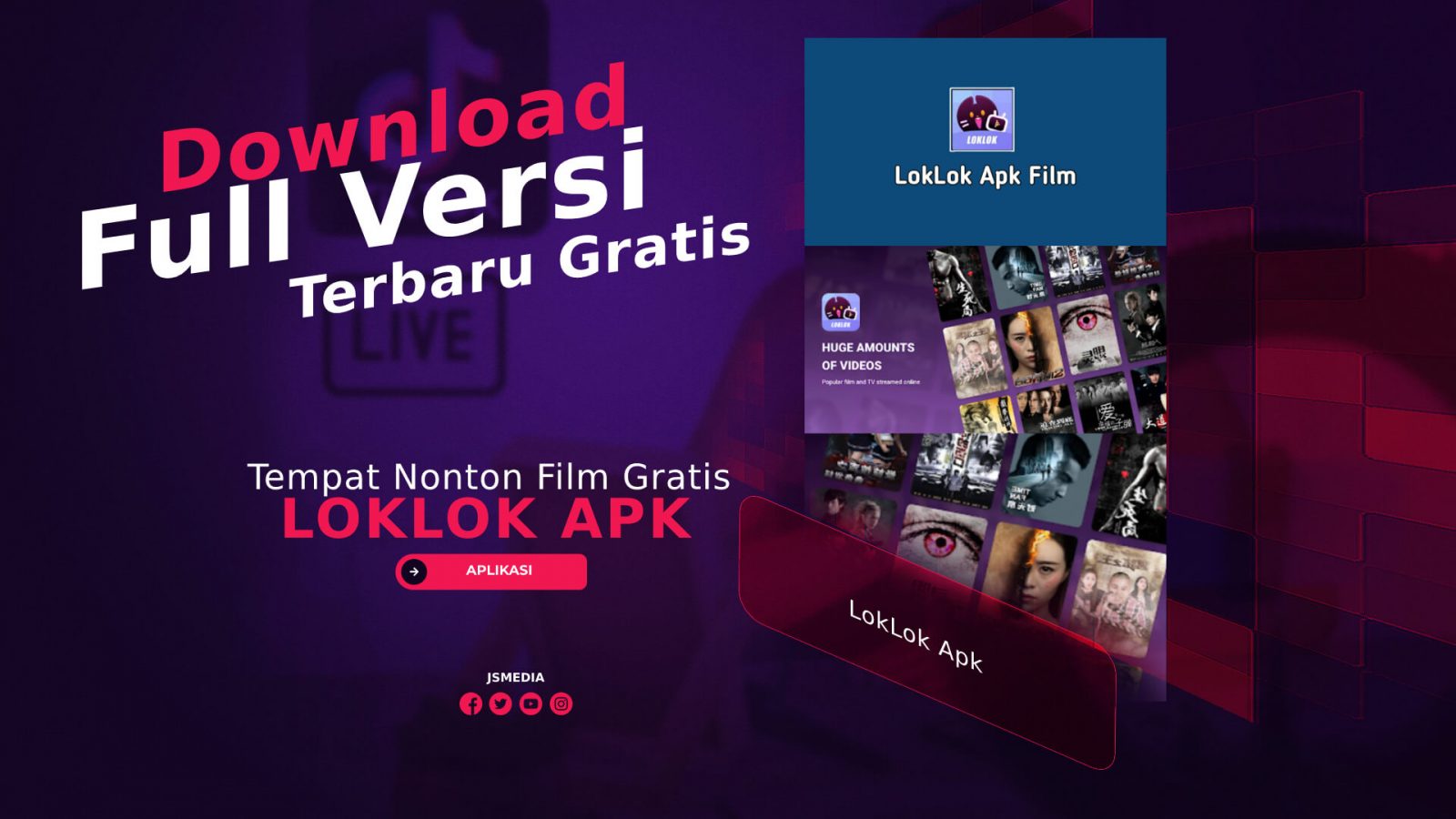 Download LokLok Apk Film, Tempat Nonton Film Gratis