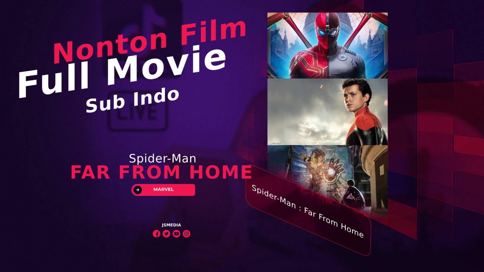 Spider-man no way home full movie sub indo