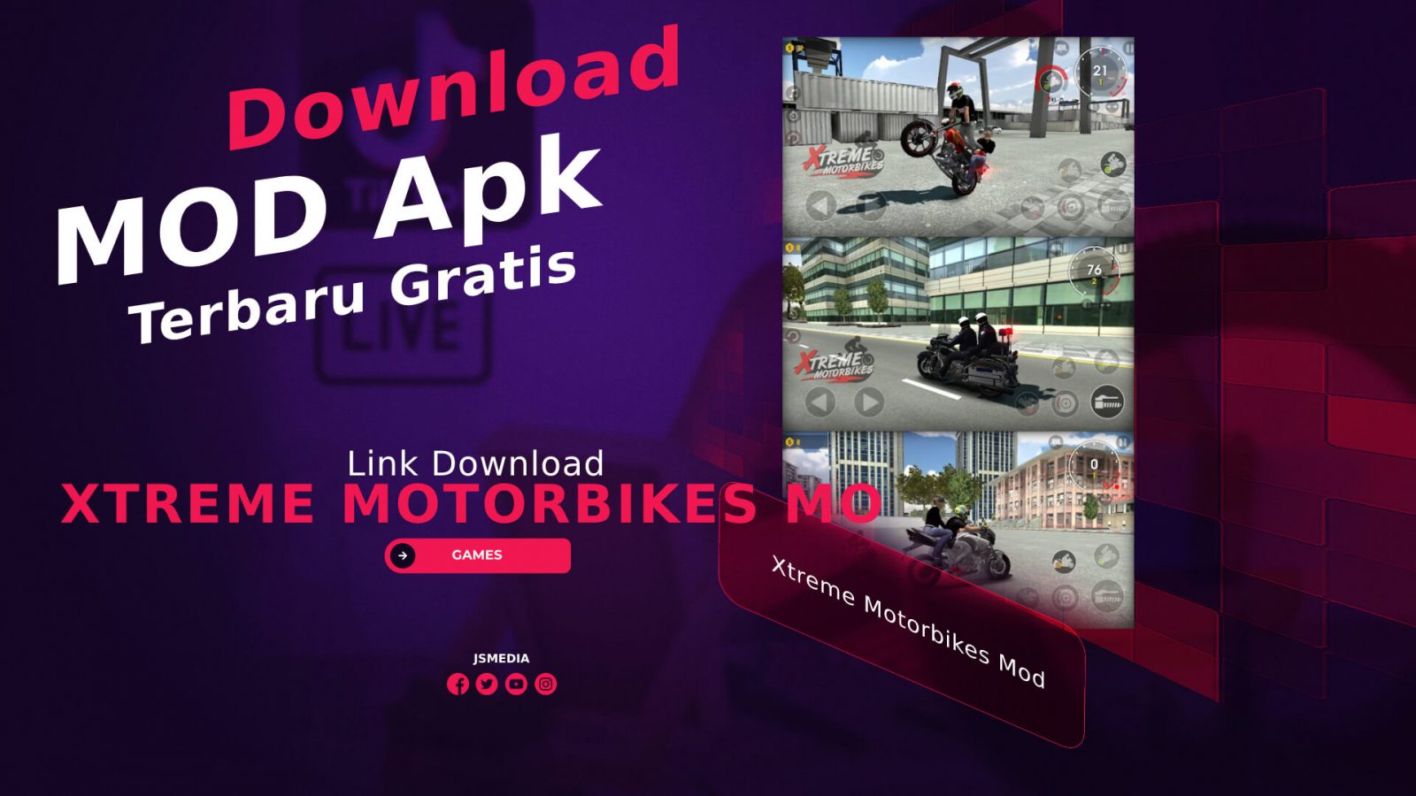 Link Download Xtreme Motorbikes Mod Apk Terbaru 2021