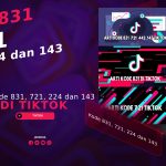 Arti Kode 831, 721, 224 dan 143 di TikTok