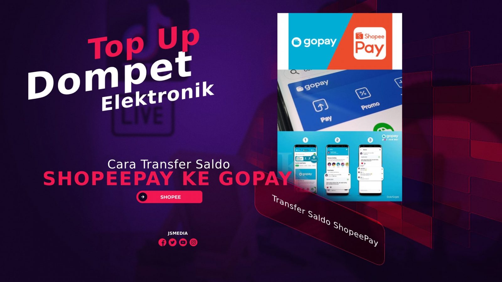 Cara Transfer Saldo ShopeePay ke GoPay