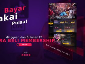 Cara Beli Membership Mingguan dan Bulanan FF Bayar Pakai Pulsa!