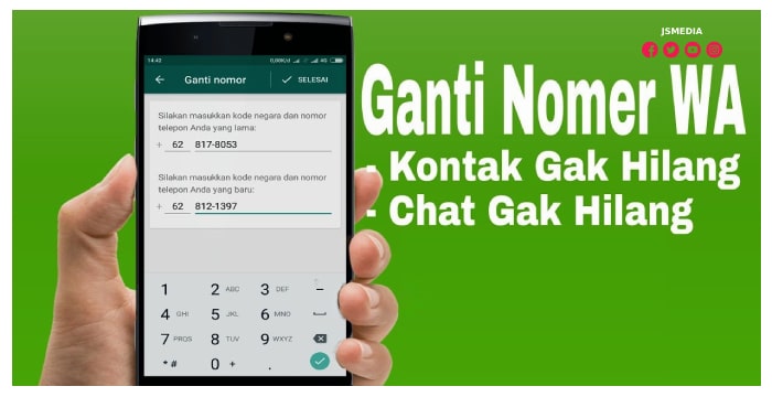 Cara Memberi Pemberitahuan Ganti Nomor Whatsapp ke Semua Kontak