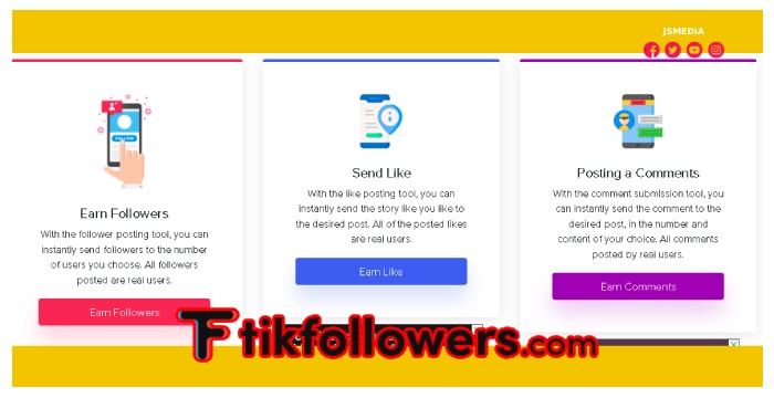 4 Fitur yang Tersedia di TikTok Followers Com