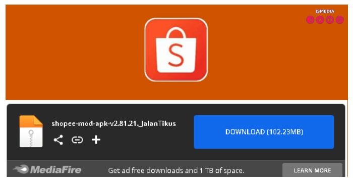 Link Download Aplikasi Shopee Mod Premium 2021