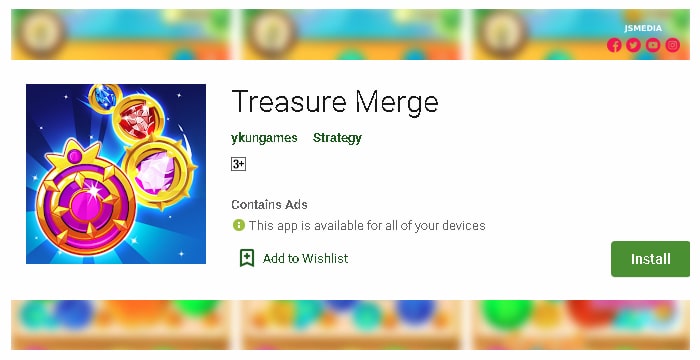 Cara Download Game Treasure Merge Apk
