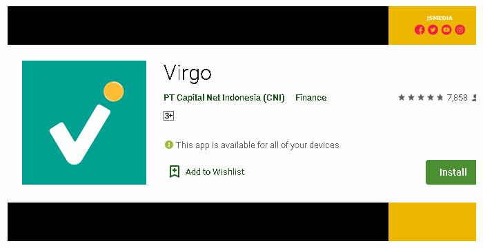 Cara Download Aplikasi Virgo