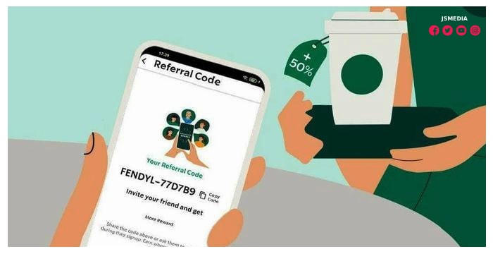 Cara Memasukkan Kode Referral dari Starbucks Indonesia
