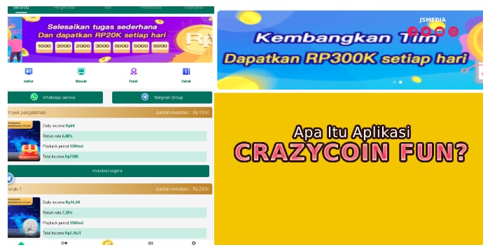 Apa Itu Aplikasi CrazyCoin Fun?