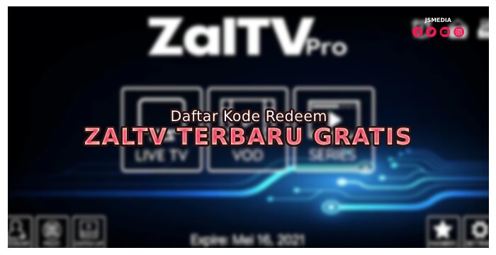 6 Daftar Kode Redeem ZalTV Terbaru Gratis