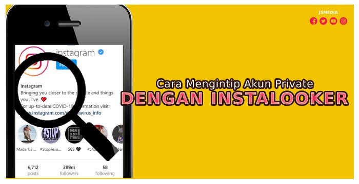 Cara Mengintip Akun Private dengan Instalooker