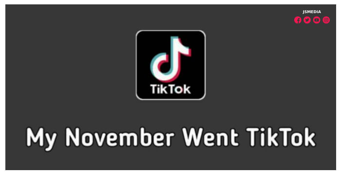 My November Went TikTok