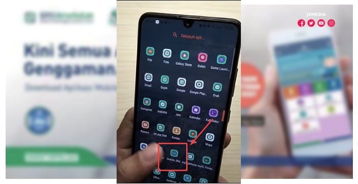 Akses ke aplikasi Mobile JKN,