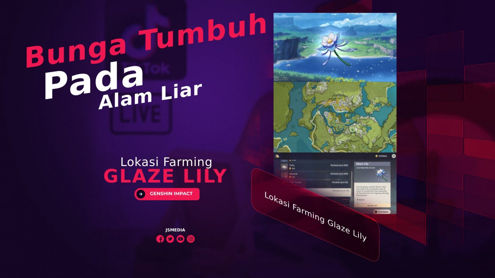 Lokasi Farming Glaze Lily yang Banyak Secara Gratis