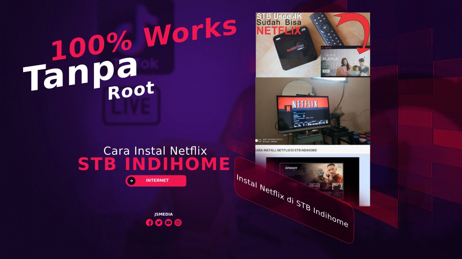 Cara Instal Netflix di STB Indihome Tanpa Root, 100% Works