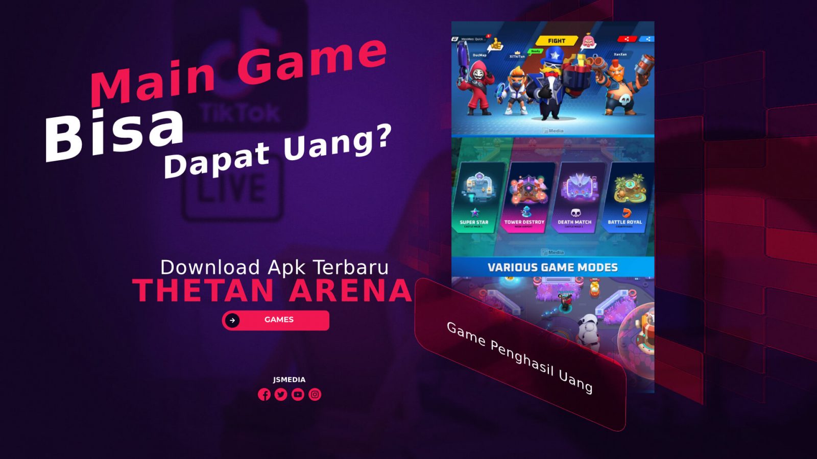 Download Thetan Arena Apk, Main Game Bisa Dapat Uang?