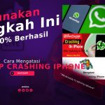 Cara Mengatasi "Whatsapp Crashing Iphone", 100% Berhasil