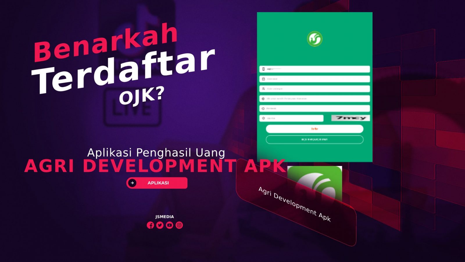 Agri Development Apk Penghasil Uang, Benarkah Terdaftar OJK?