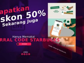 Hanya Memakai Referral Code Starbucks, Dapatkan Diskon 50% OFF