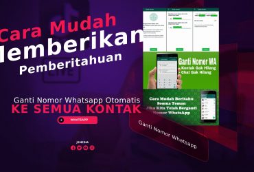 Cara Memberikan Pemberitahuan Ganti Nomor Whatsapp Otomatis Ke Semua Kontak