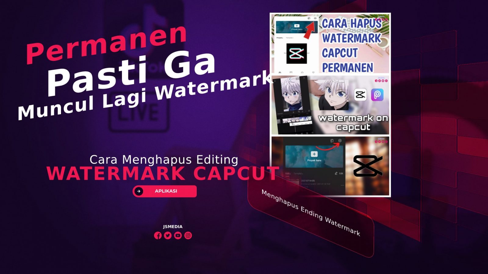 Cara Menghapus Ending Watermark Capcut Secara Permanen