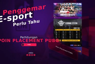 Perhitungan Poin Placement PUBG, Penggemar E-sport Perlu Tahu