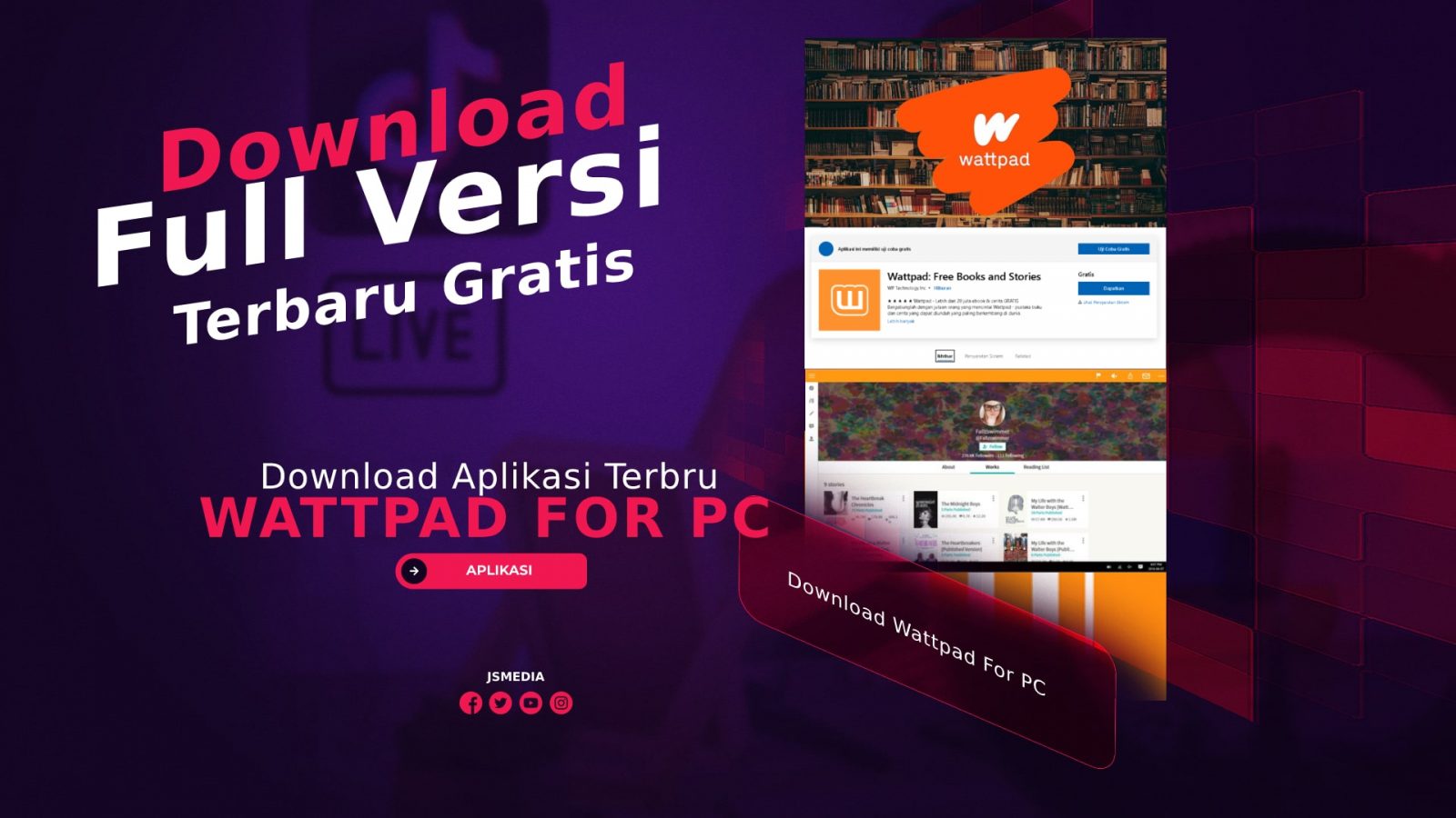 Download Wattpad For PC Full Versi Terbaru Gratis