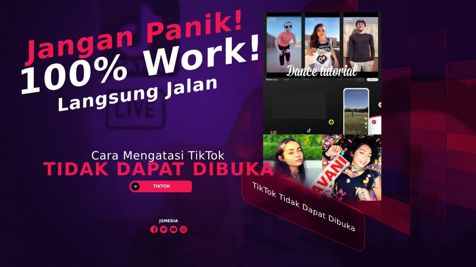 Cara Mengatasi TikTok Tidak Dapat Dibuka, 100% Work!