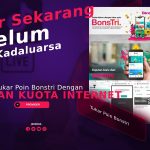 Cara Tukar Poin Bonstri Dengan Pulsa dan Kuota Internet