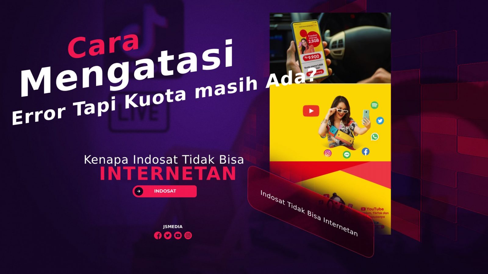 Indosat Tidak Bisa Internetan Kuota Masih Ada? Ini Dia Cara Mengatasinya