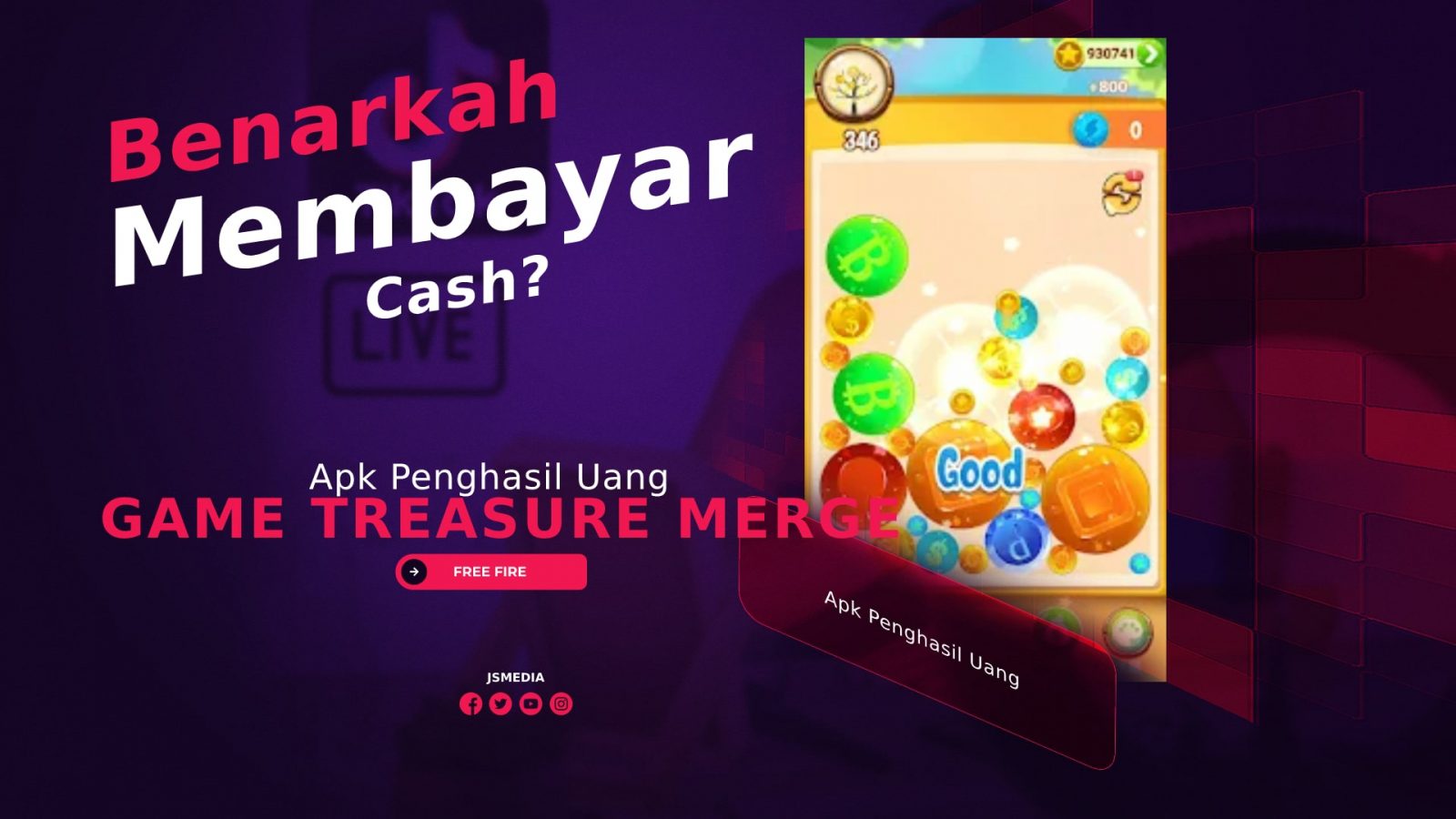 Game Treasure Merge Apk Penghasil Uang, Benarkah Membayar Cash?