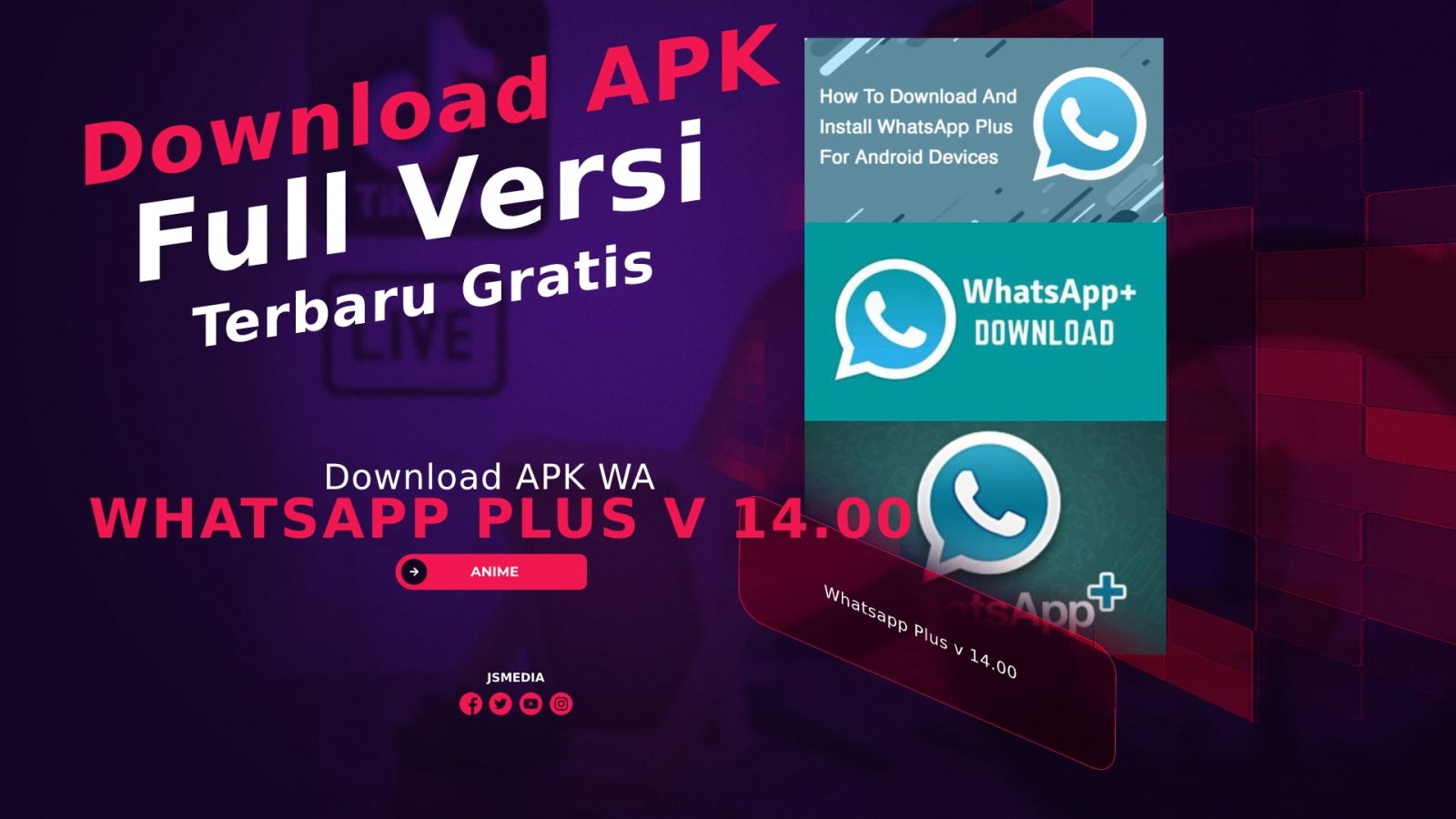 Download Whatsapp Plus v 14.00 Apk Full Versi Terbaru