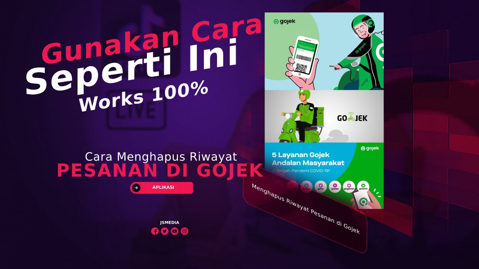 Cara Menghapus Riwayat Pesanan di Gojek, Works 100%